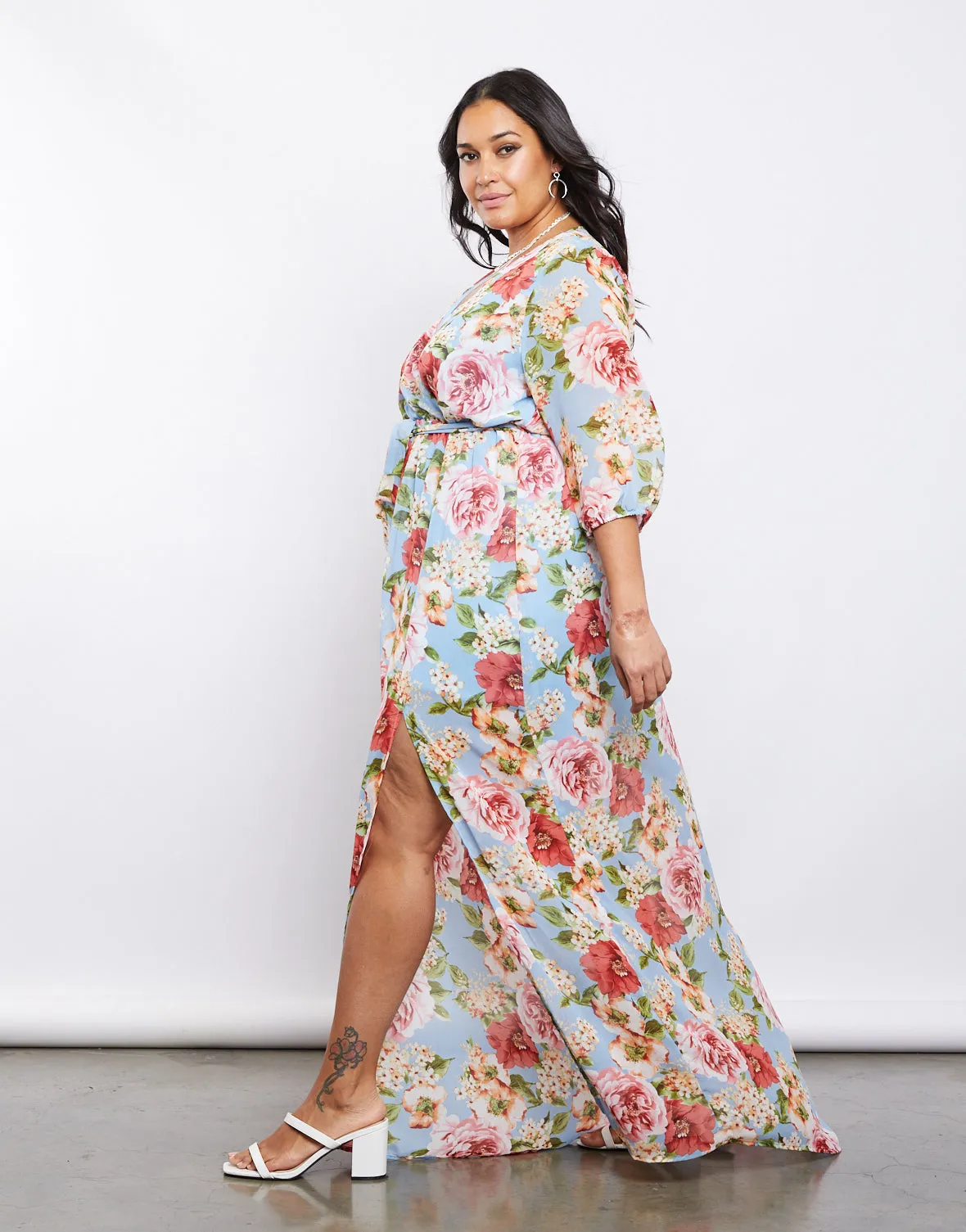 Plus Size Dreamless Maxi Dress