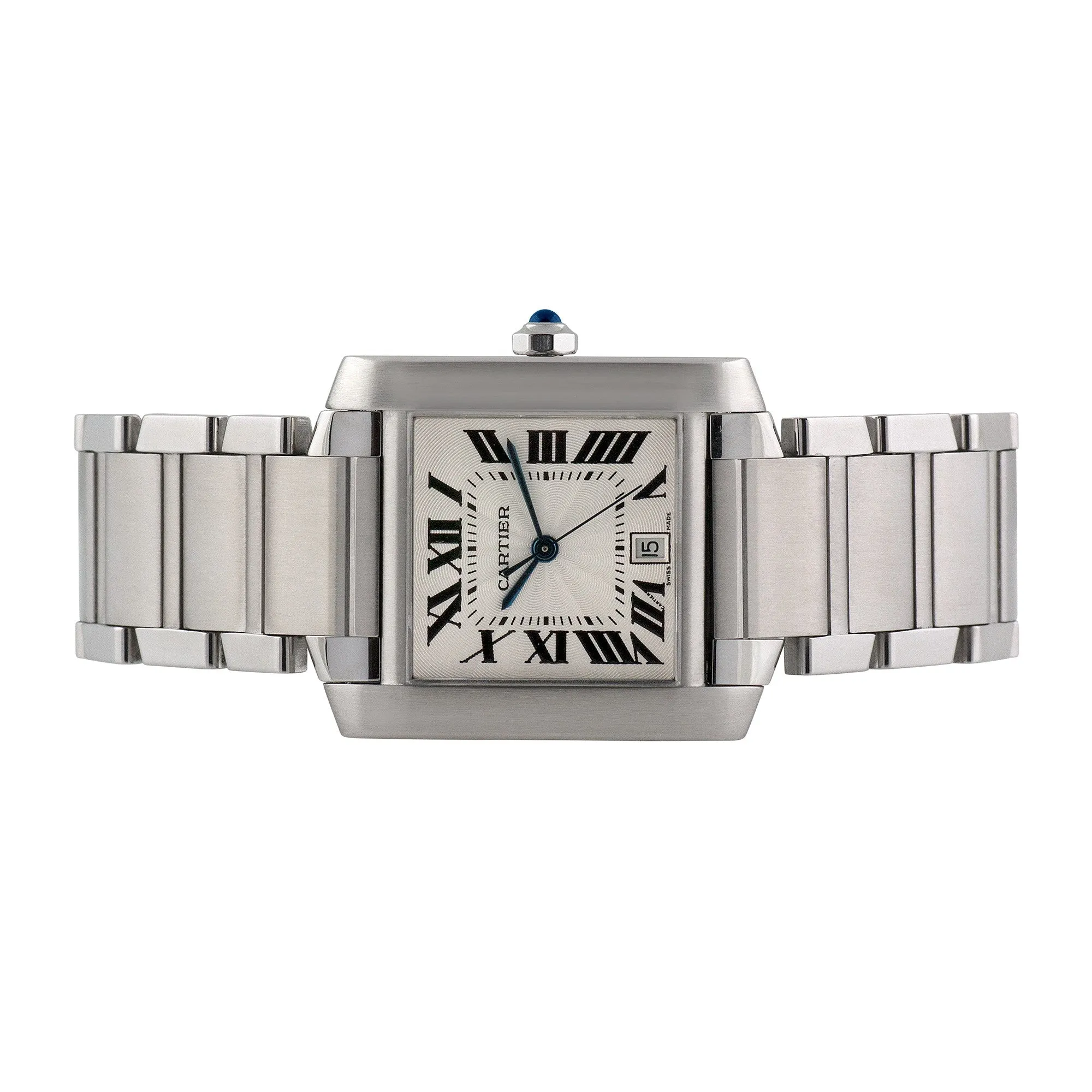 Pre-owned Cartier Men's Tank Francaise #24