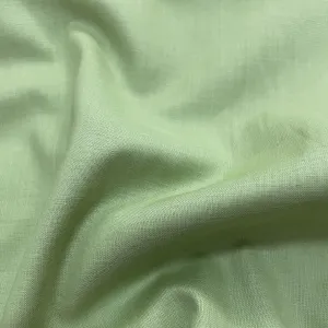 Premium Light Green Solid Cotton Mulmul Fabric