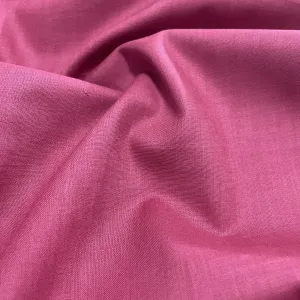 Premium Light Magenta Pink Solid Cotton Mulmul Fabric