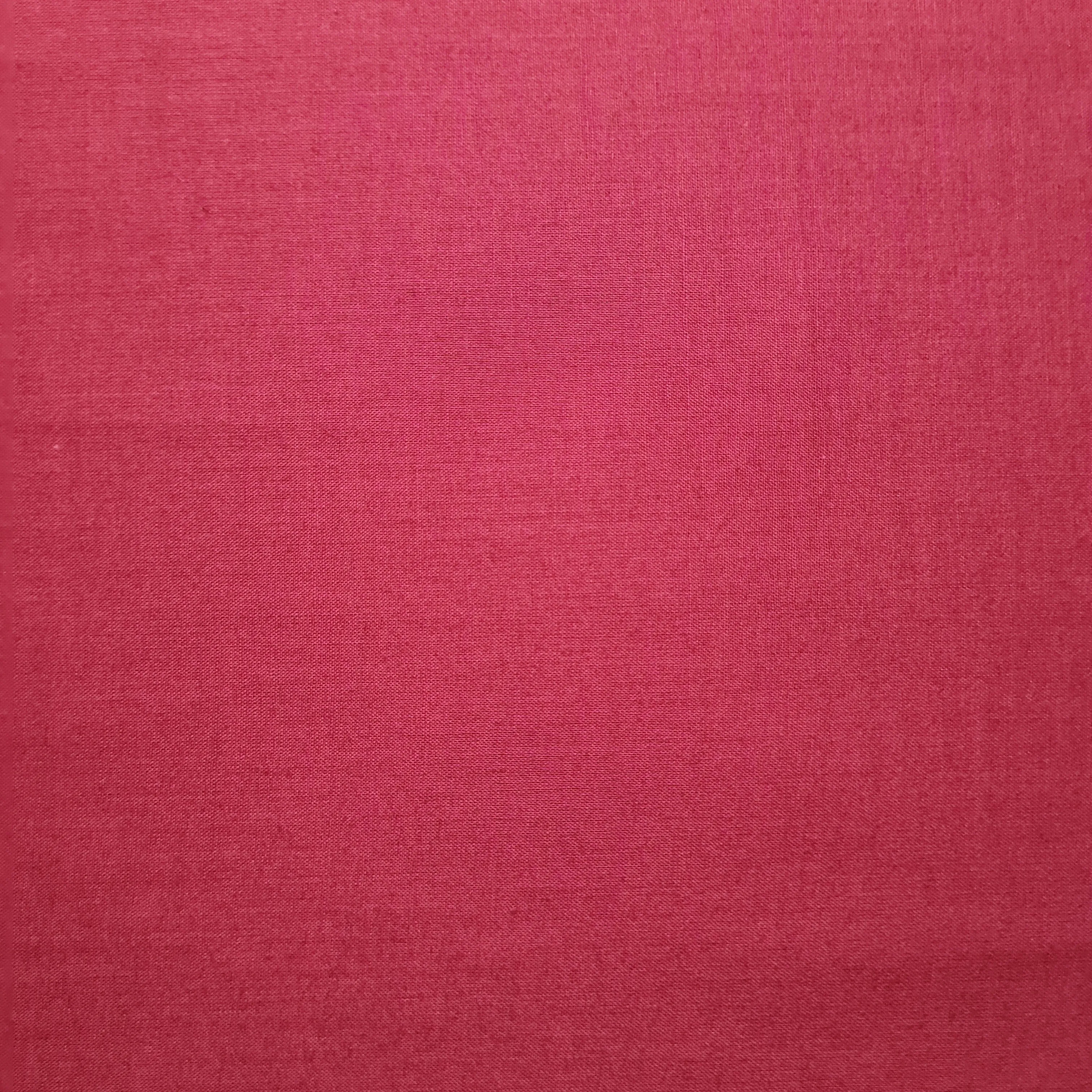 Premium Maroon Solid Cotton Mulmul Fabric