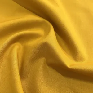 Premium Mustard Yellow Solid Cotton Mulmul Fabric