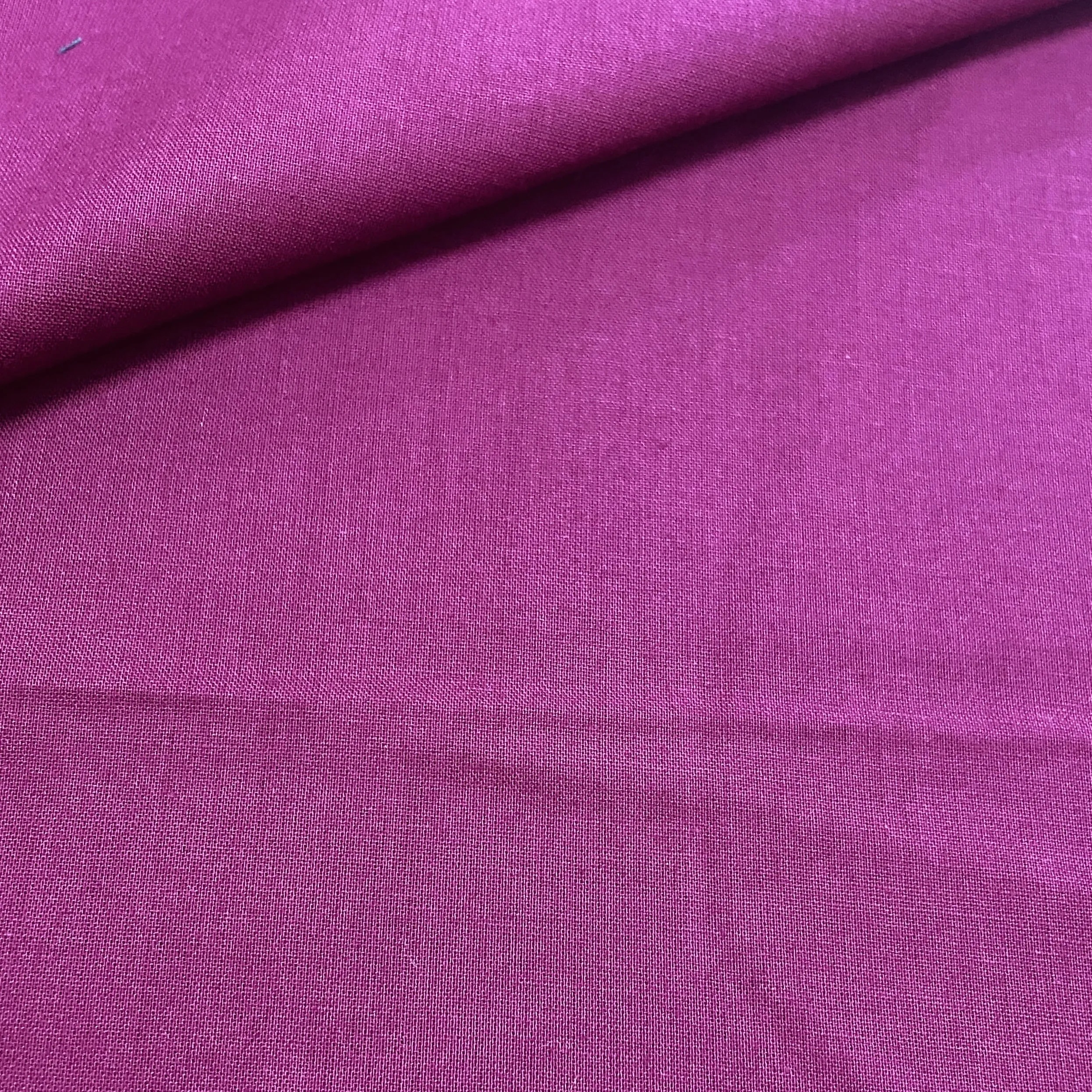 Premium Purple Solid Cotton Mulmul Fabric