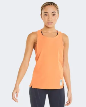 Puma X First Mile Women Running Tank Deep Apricot