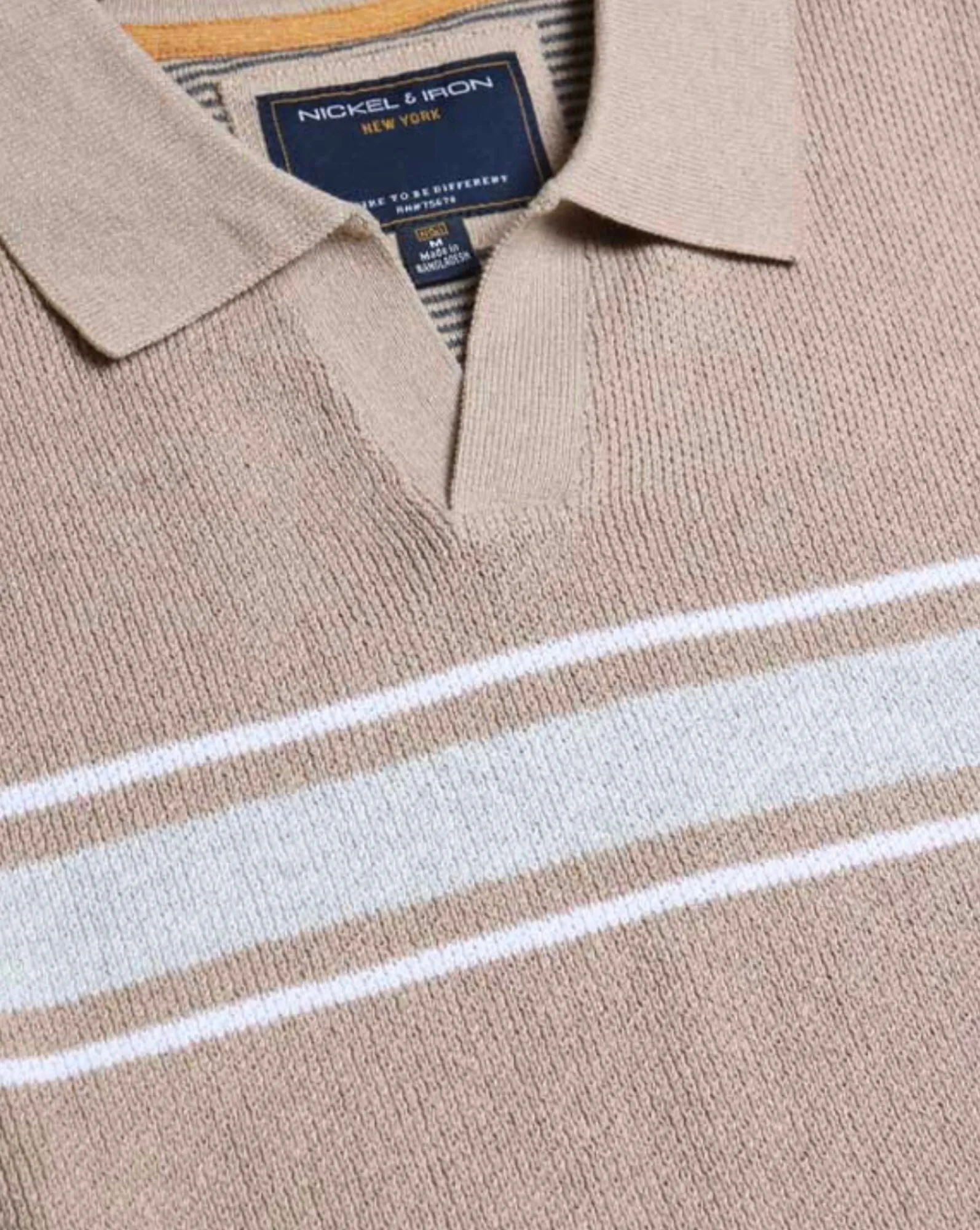 Retro Spring Sweater Polo