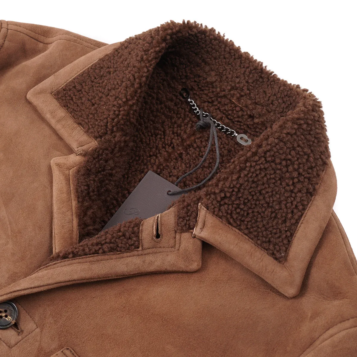 Rifugio Shearling Leather Field Jacket