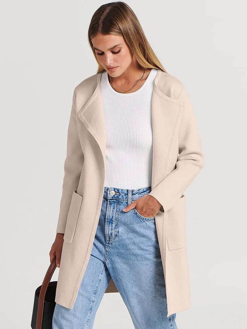 Samantha - Lapel Classy Coat