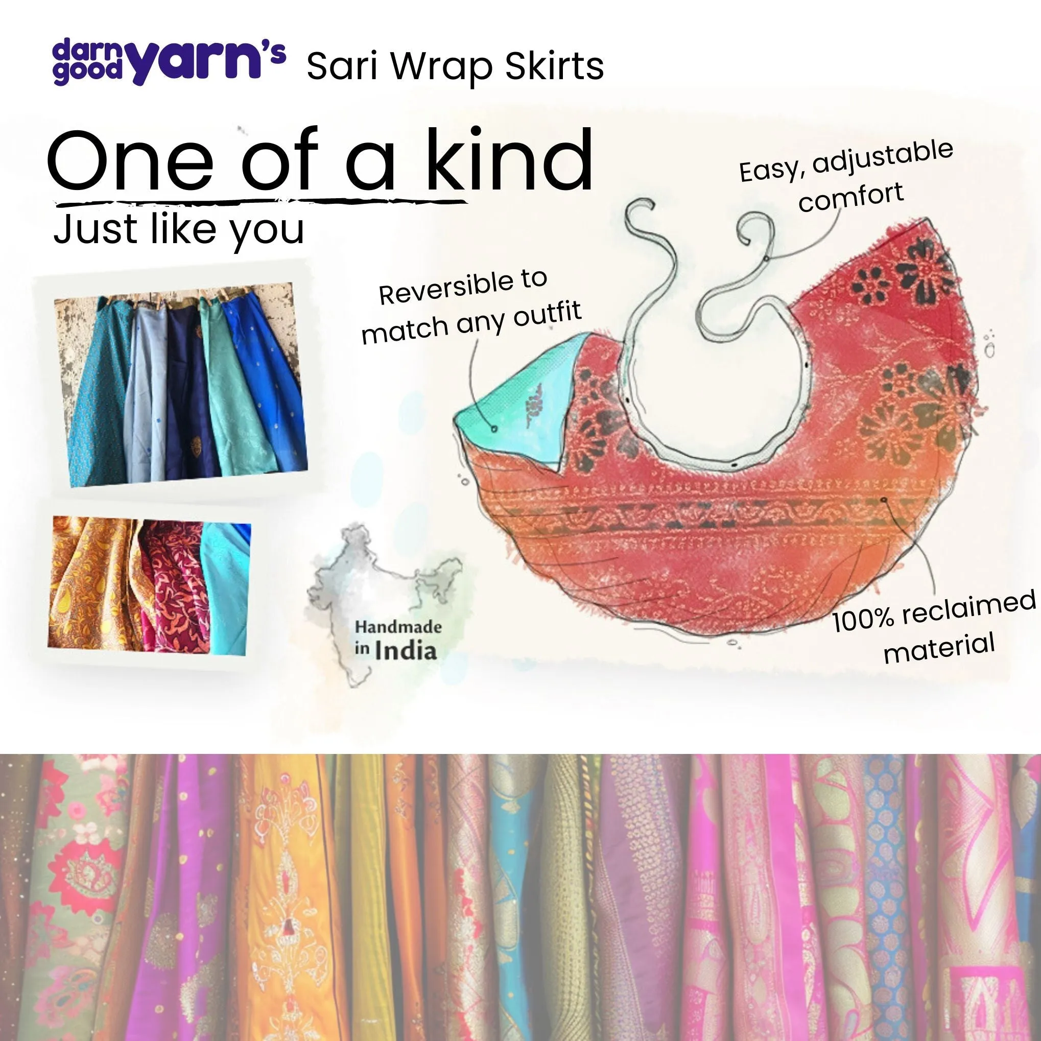 Sari Wrap Skirt