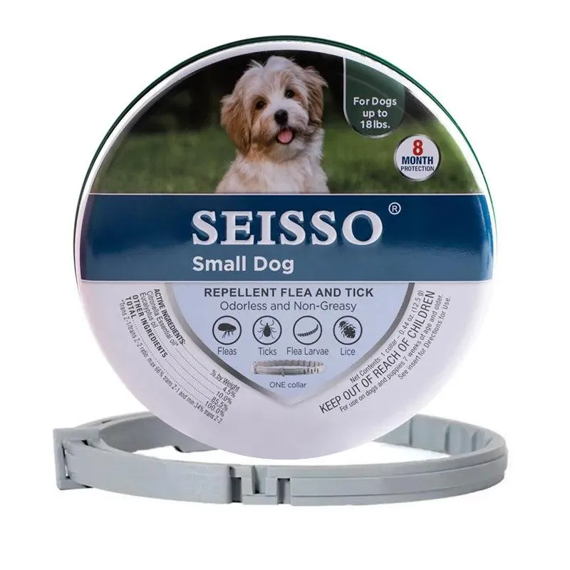 SEISSO Pet Anti-Flea Collar 8 Months Protection