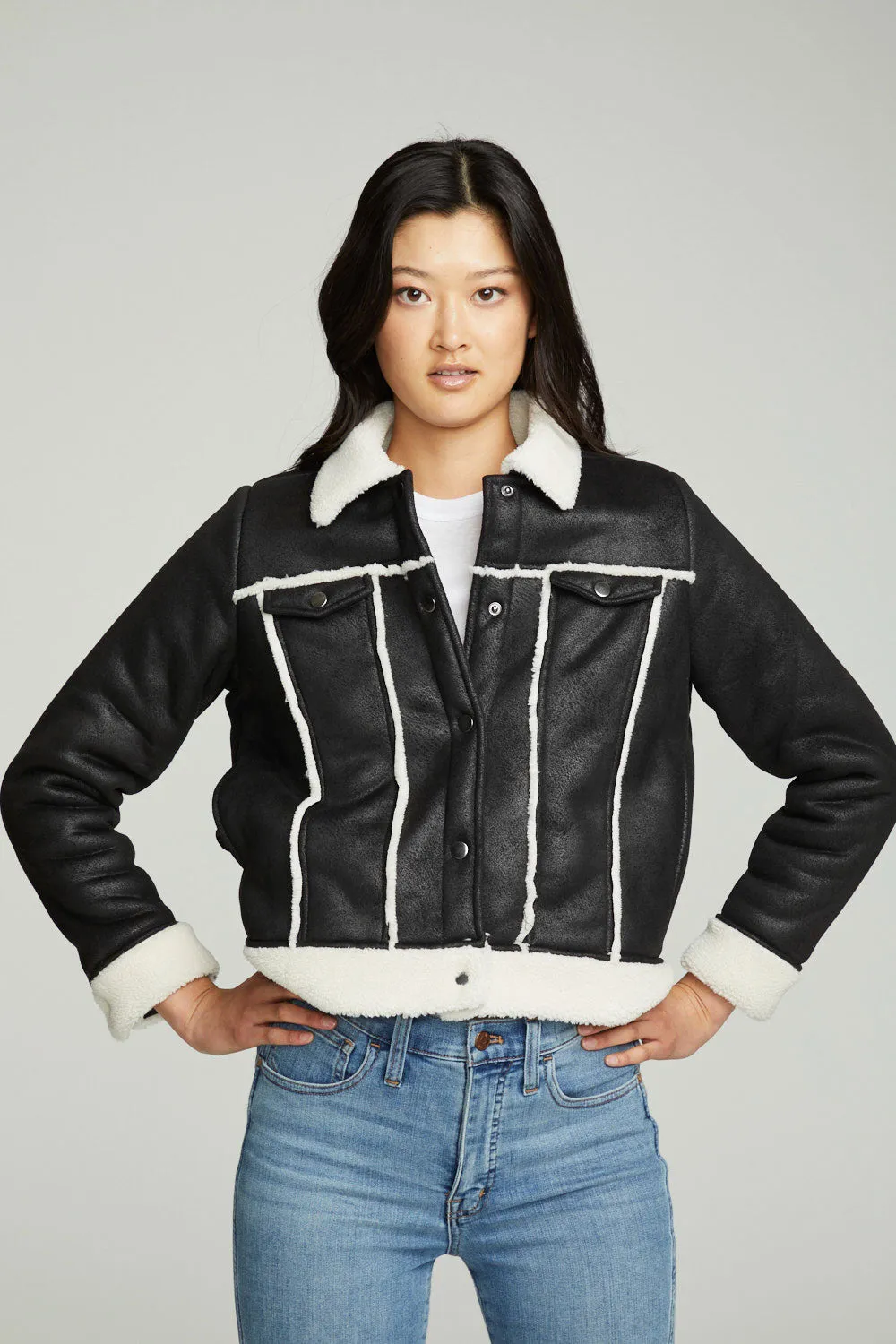 Shearling Trucker Jacket