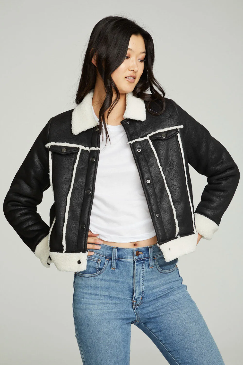 Shearling Trucker Jacket