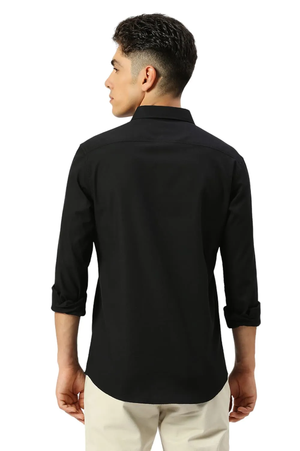 Slim Fit Cotton Crepe Shirts