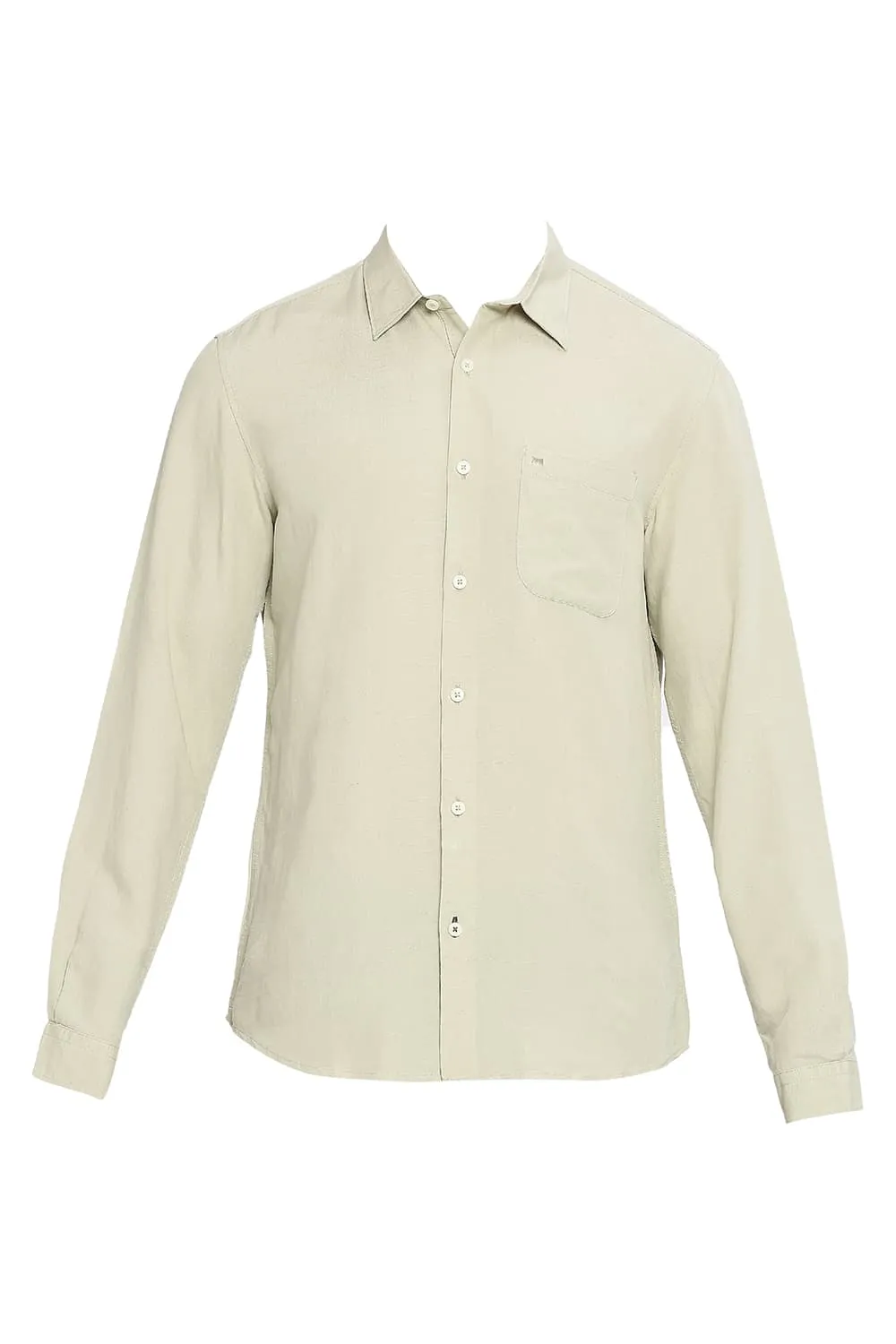 Slim Fit Viscose Linen Shirt