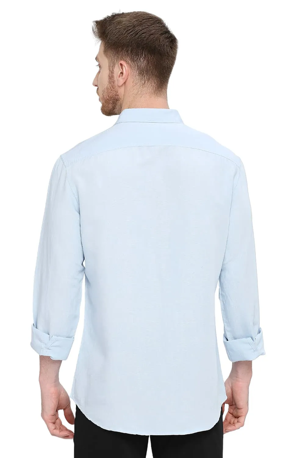 Slim Fit Viscose Linen Shirt