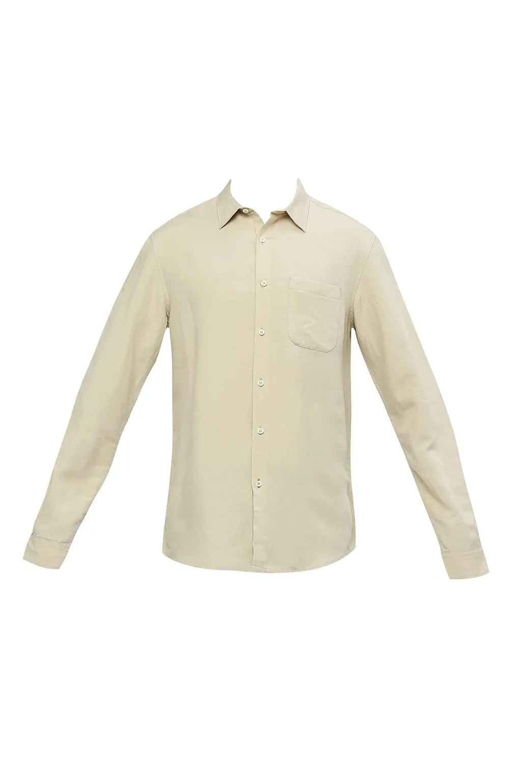 Slim Fit Viscose Linen Shirt