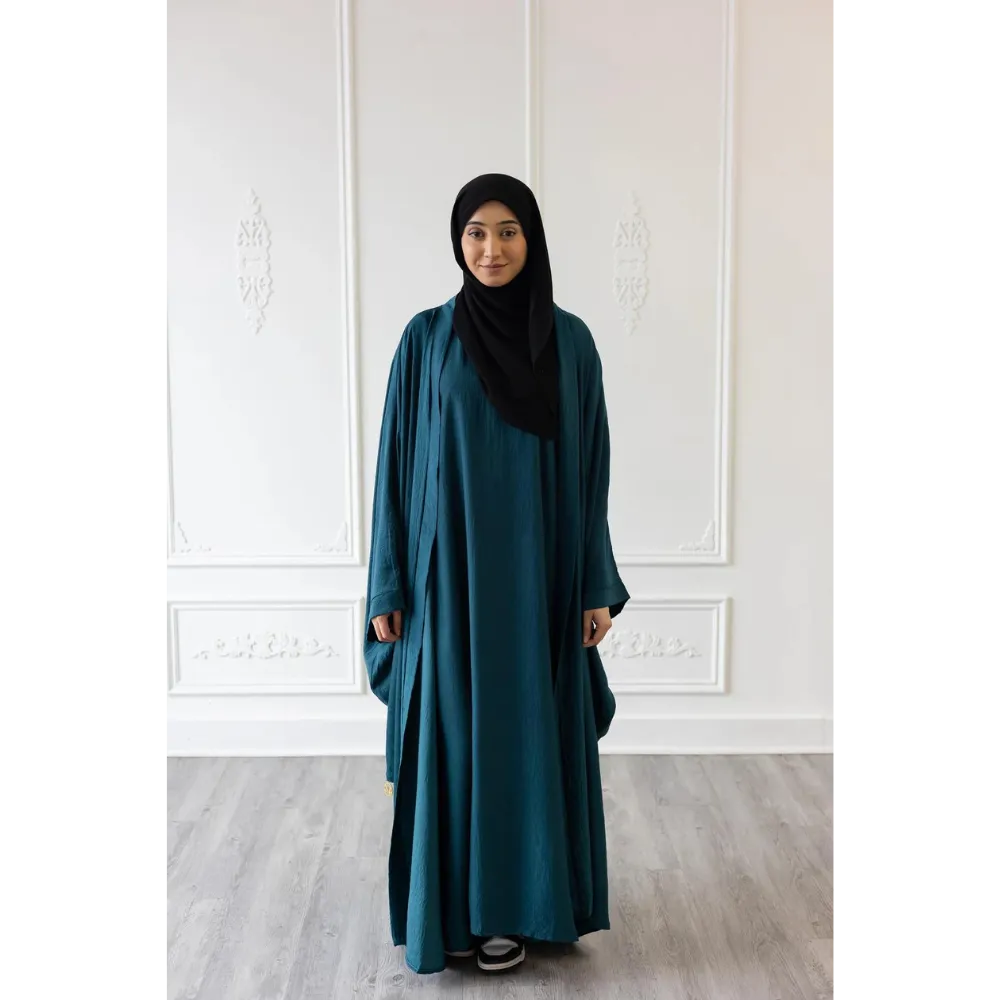 Slip Dress and Loose Fit Abaya (Horizon)