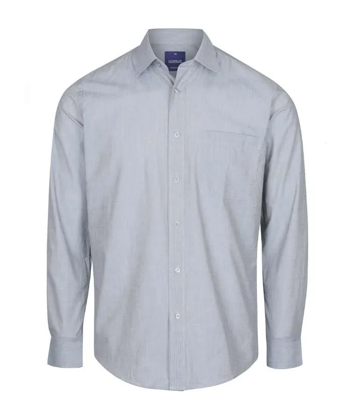 Smith End on End Long Sleeve Mens Shirt