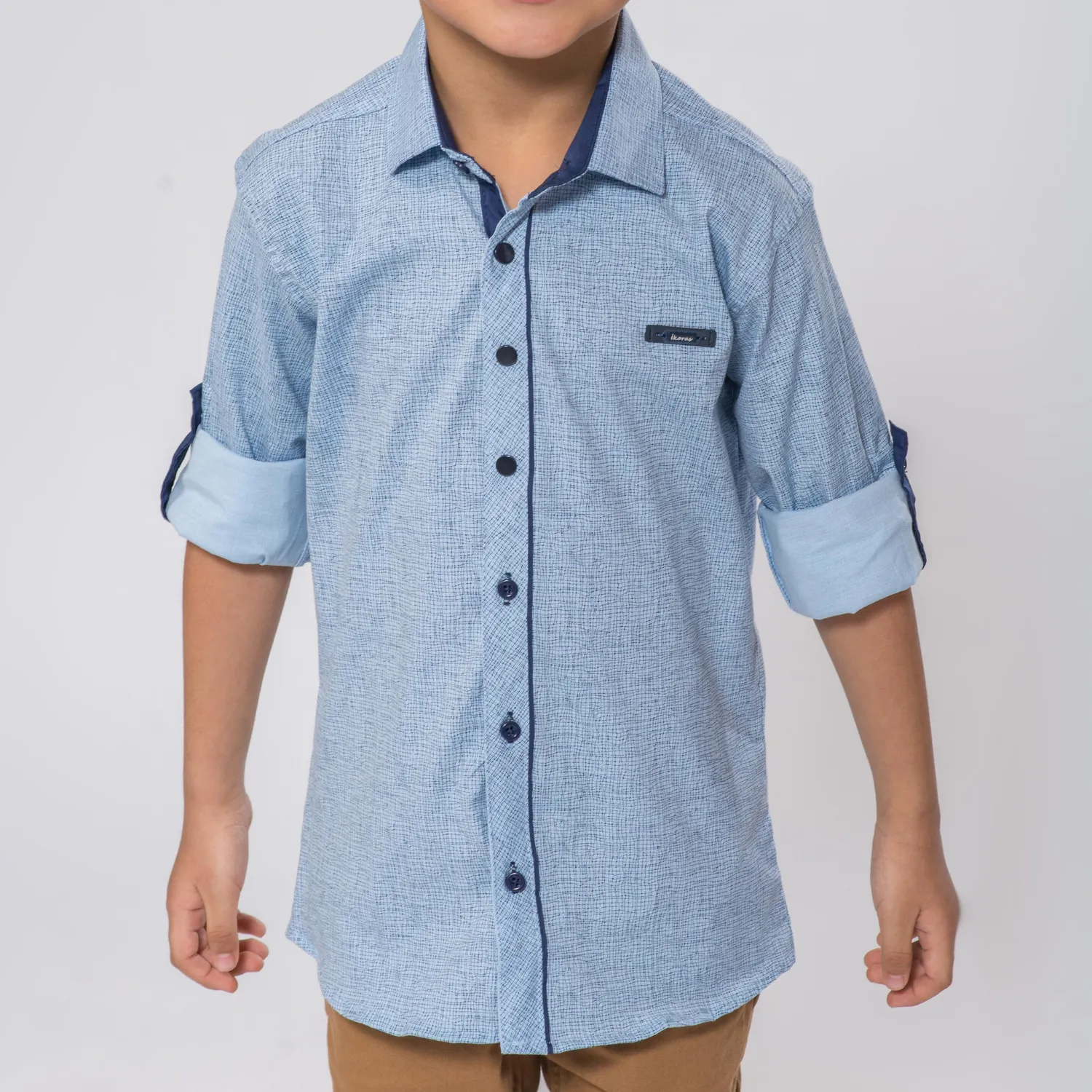 Soft Ice Boys Cotton Shirt