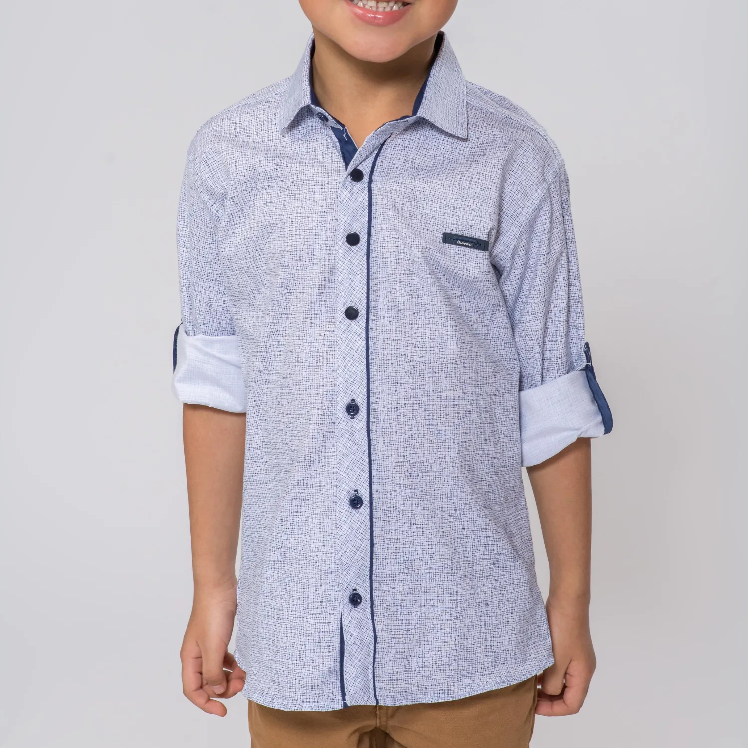 Soft Ice Boys Cotton Shirt