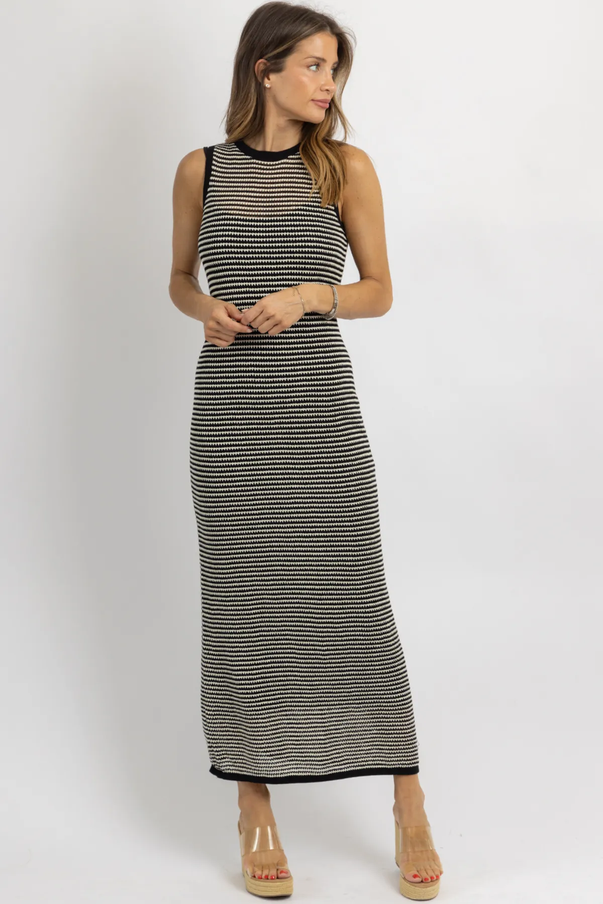 SOLARIS STRIPE LINED DRESS *BACK IN STOCK*