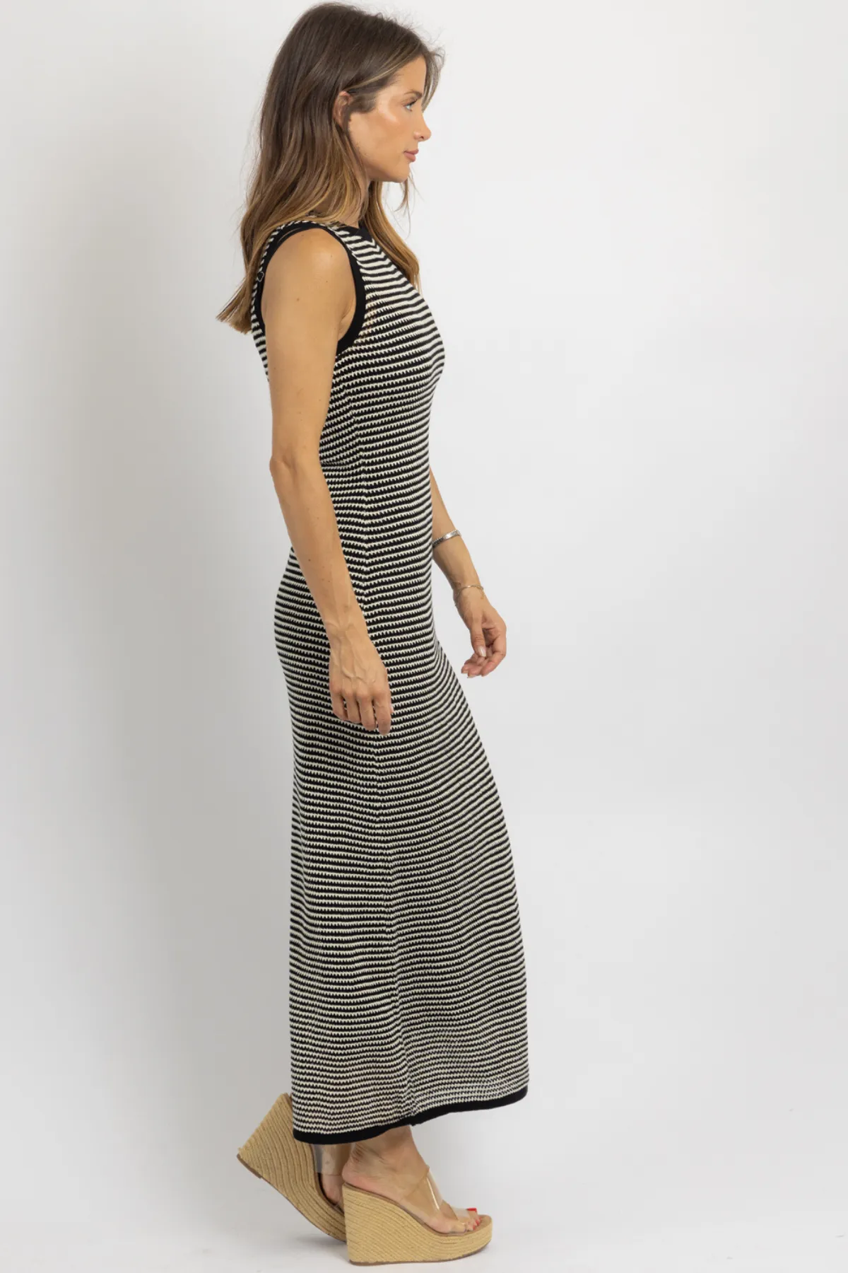 SOLARIS STRIPE LINED DRESS *BACK IN STOCK*