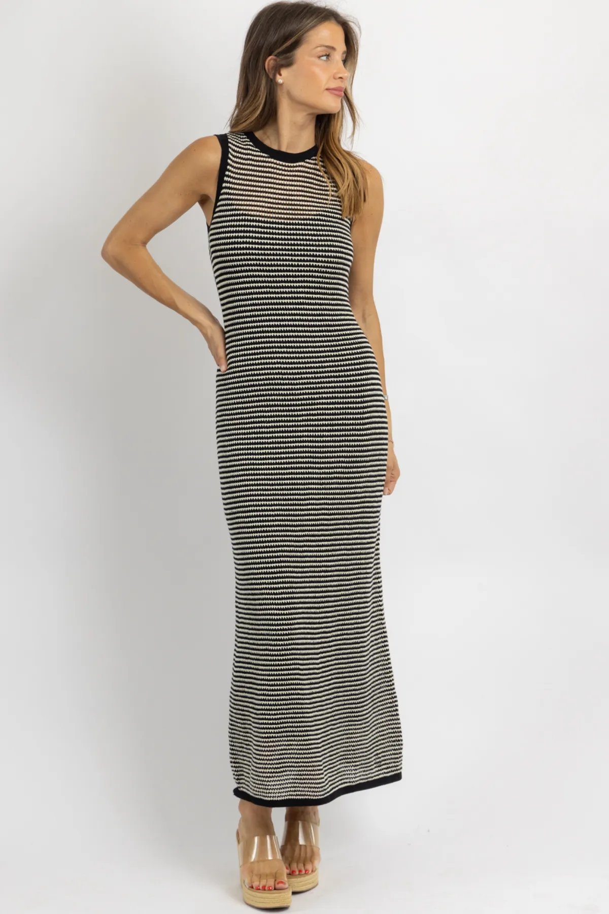 SOLARIS STRIPE LINED DRESS *BACK IN STOCK*