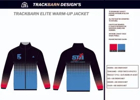 Speed-Twitch-Athletics Womens Full Zip Jacket