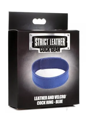 Strict Cock Gear Velcro Leather Cockring