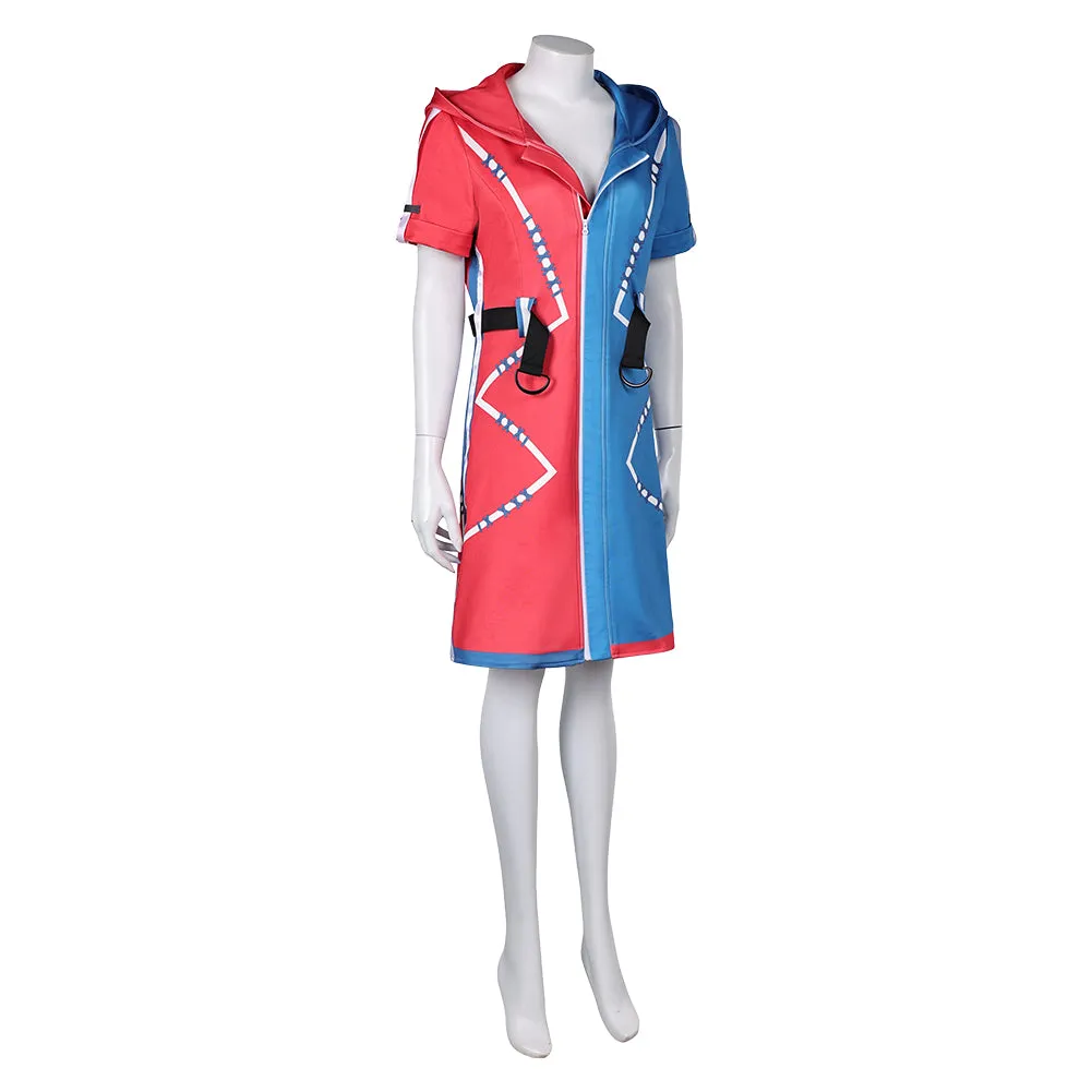 Suicide Squad: Kill the Justice League Harley Quinn Women Printed Coat Cosplay Costume