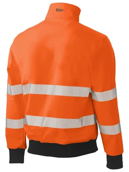 Taped Hi Vis Soft Shell Bomber Jacket - BJ6979T