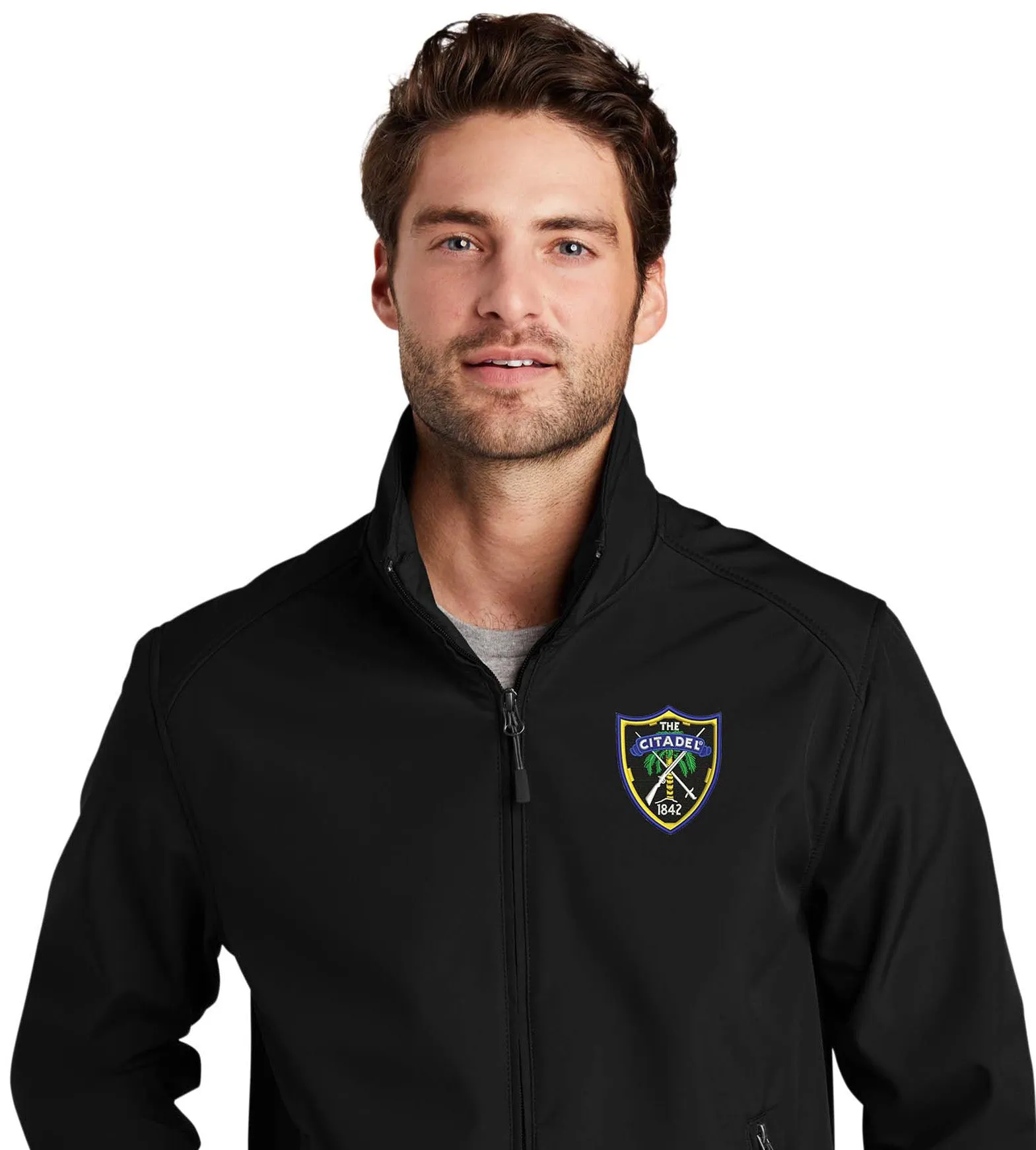 The Citadel Shield Soft Shell Bomber Jacket