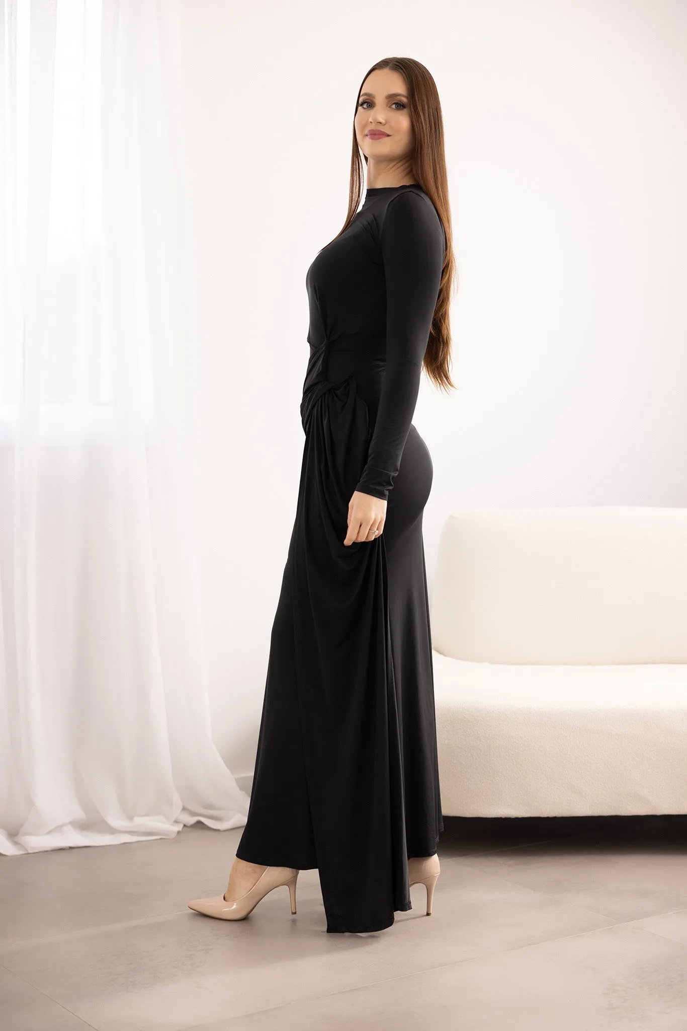 The Crescent Constance Drape Dress