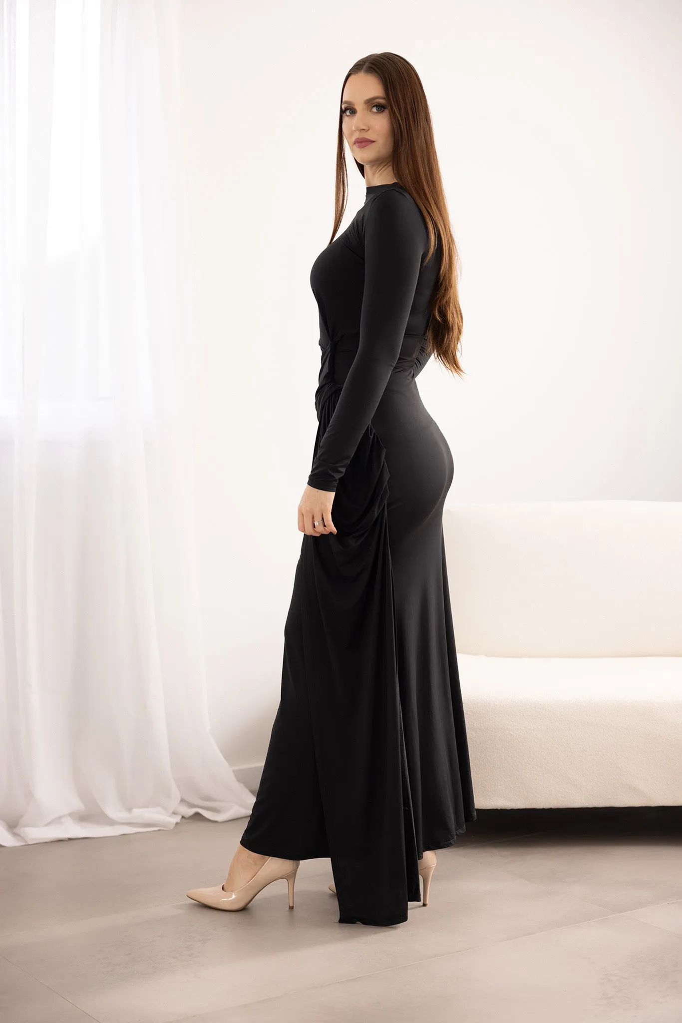 The Crescent Constance Drape Dress