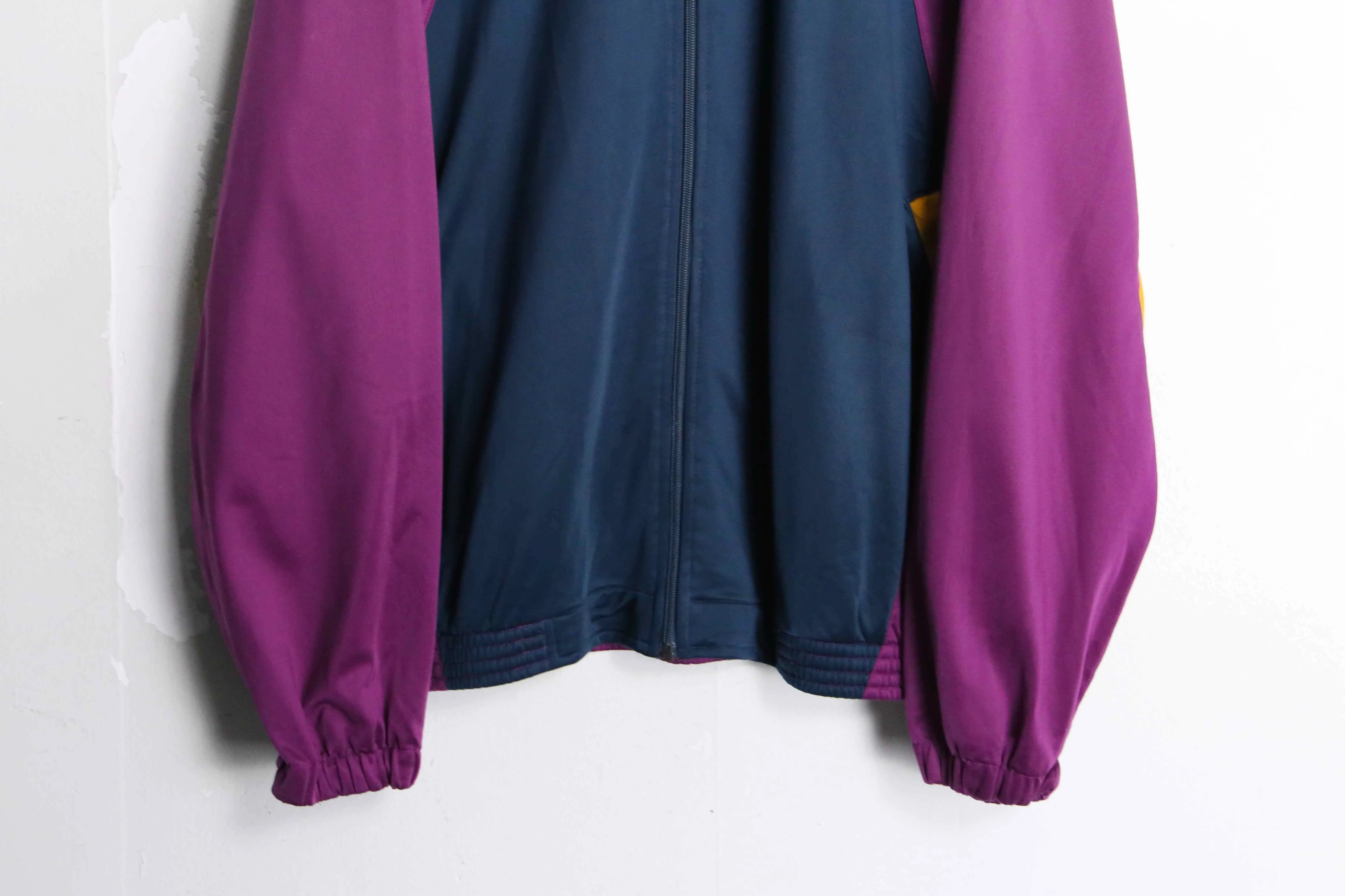 three color pattern track jacket