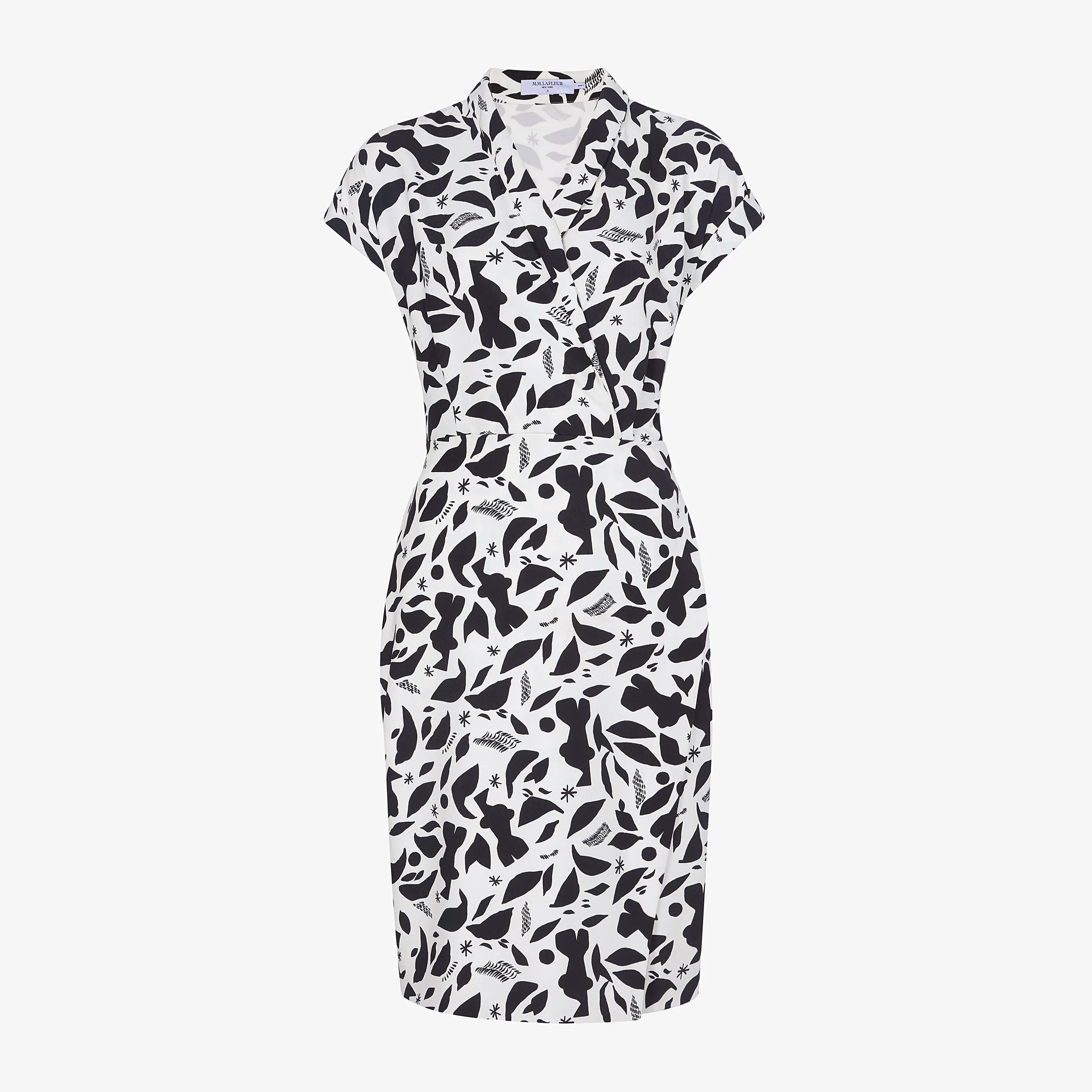 Tory Dress - Printed Eco Heavy Soft Wave :: Icon Print