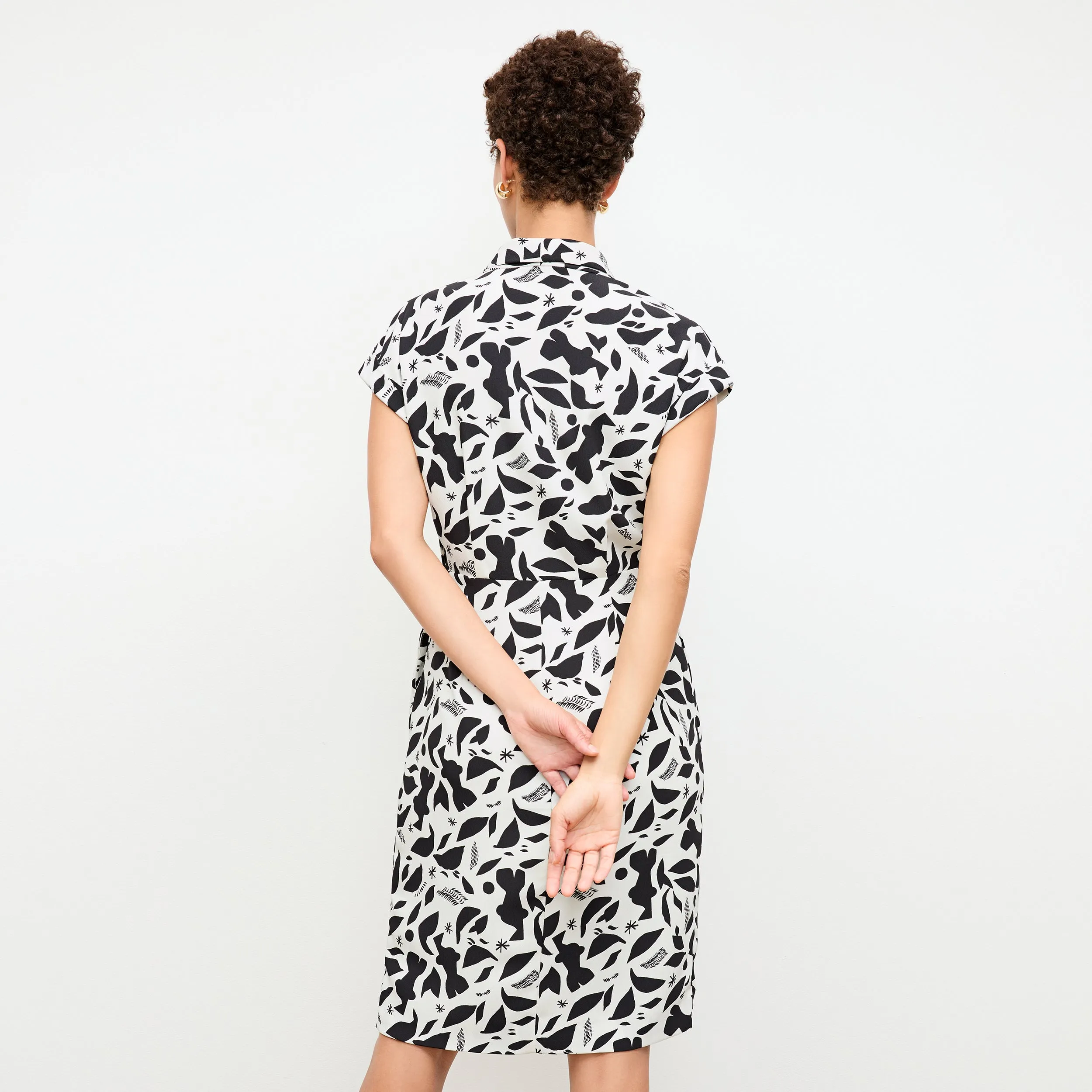 Tory Dress - Printed Eco Heavy Soft Wave :: Icon Print