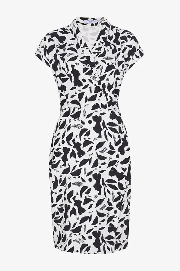 Tory Dress - Printed Eco Heavy Soft Wave :: Icon Print