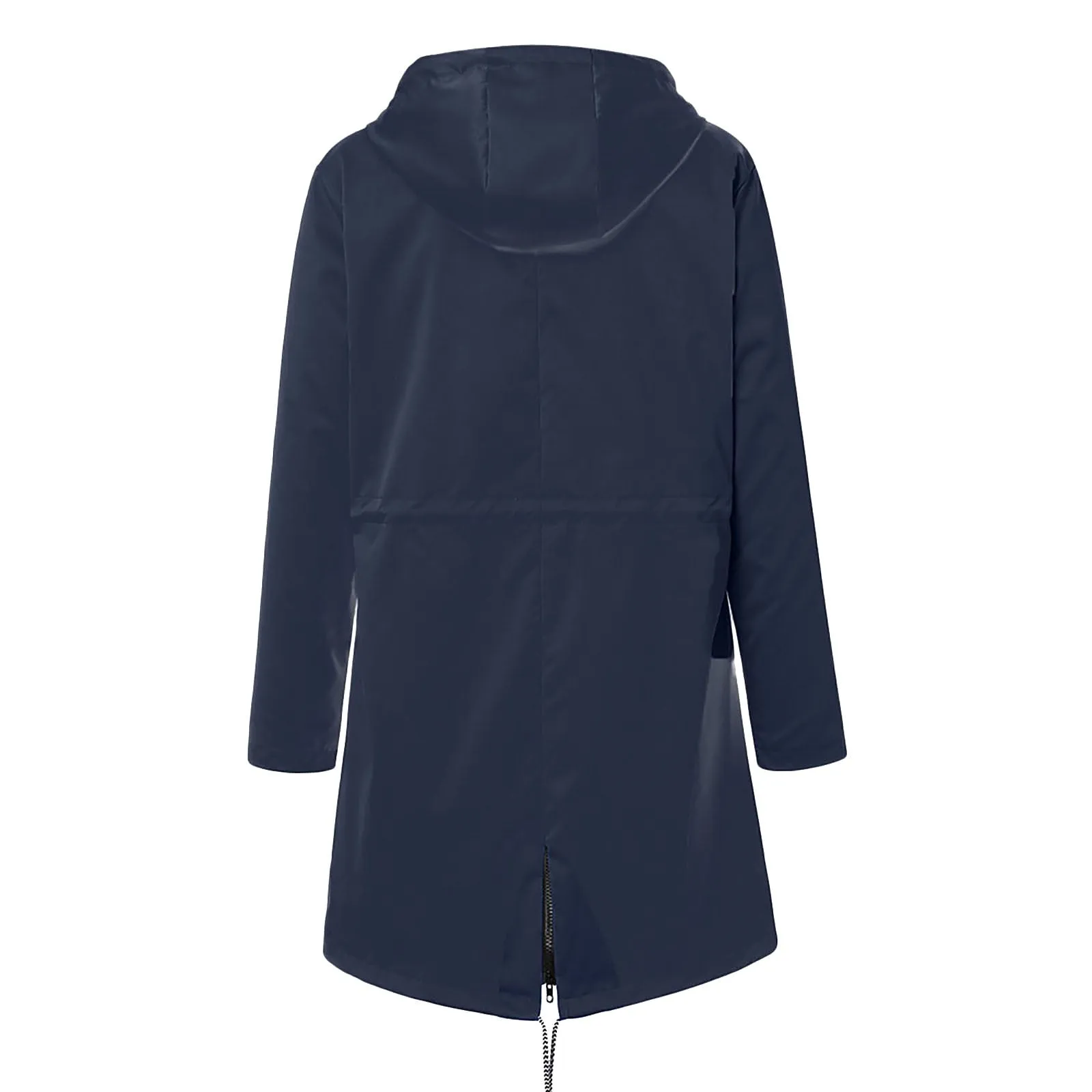 Trendy Hooded Rain Coat