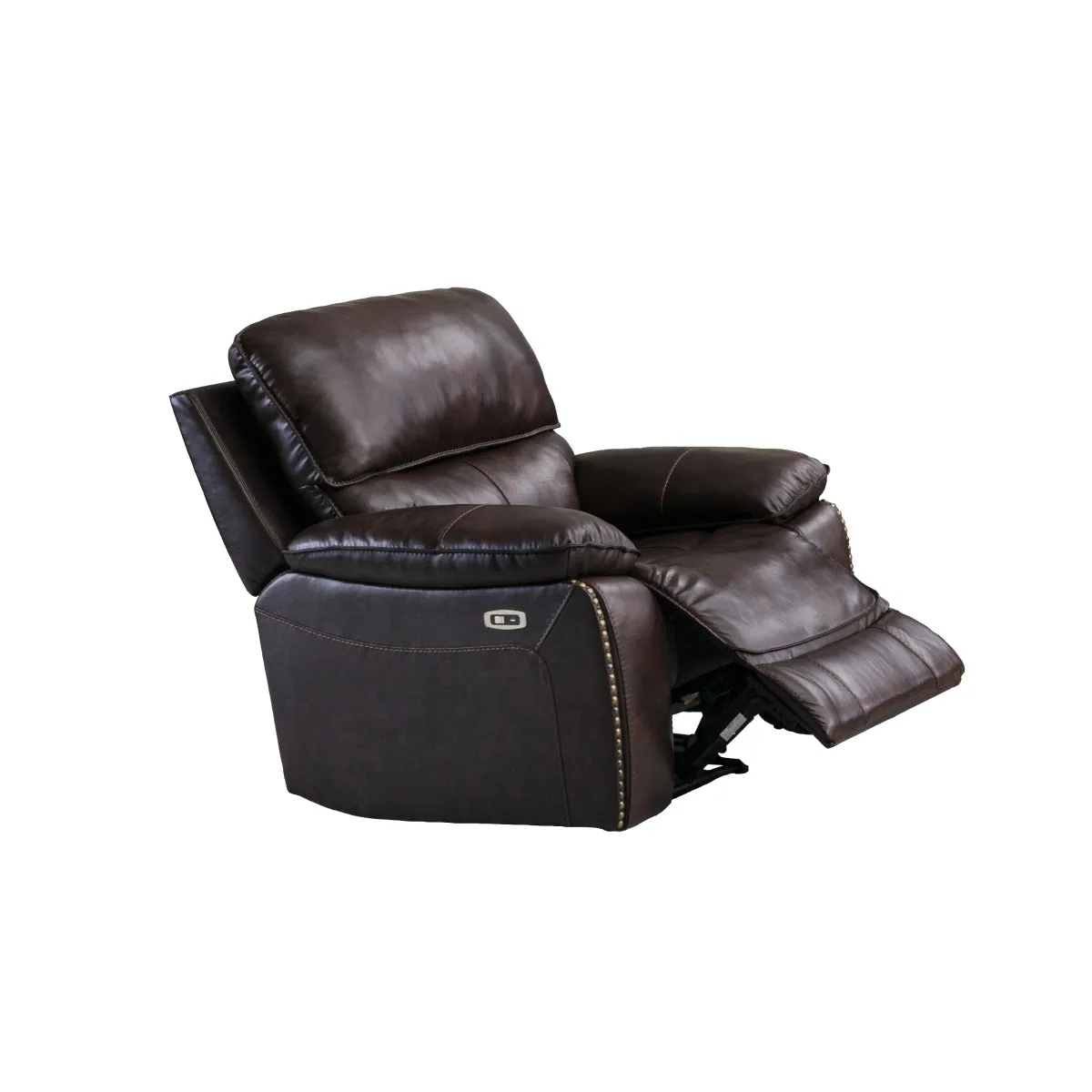 Ultimate Comfort Power Recliner - Leather Match