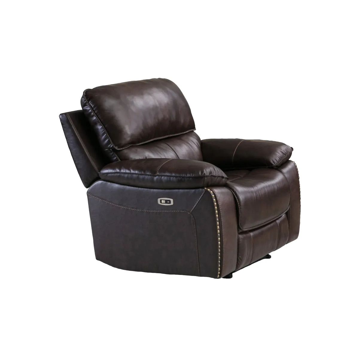 Ultimate Comfort Power Recliner - Leather Match