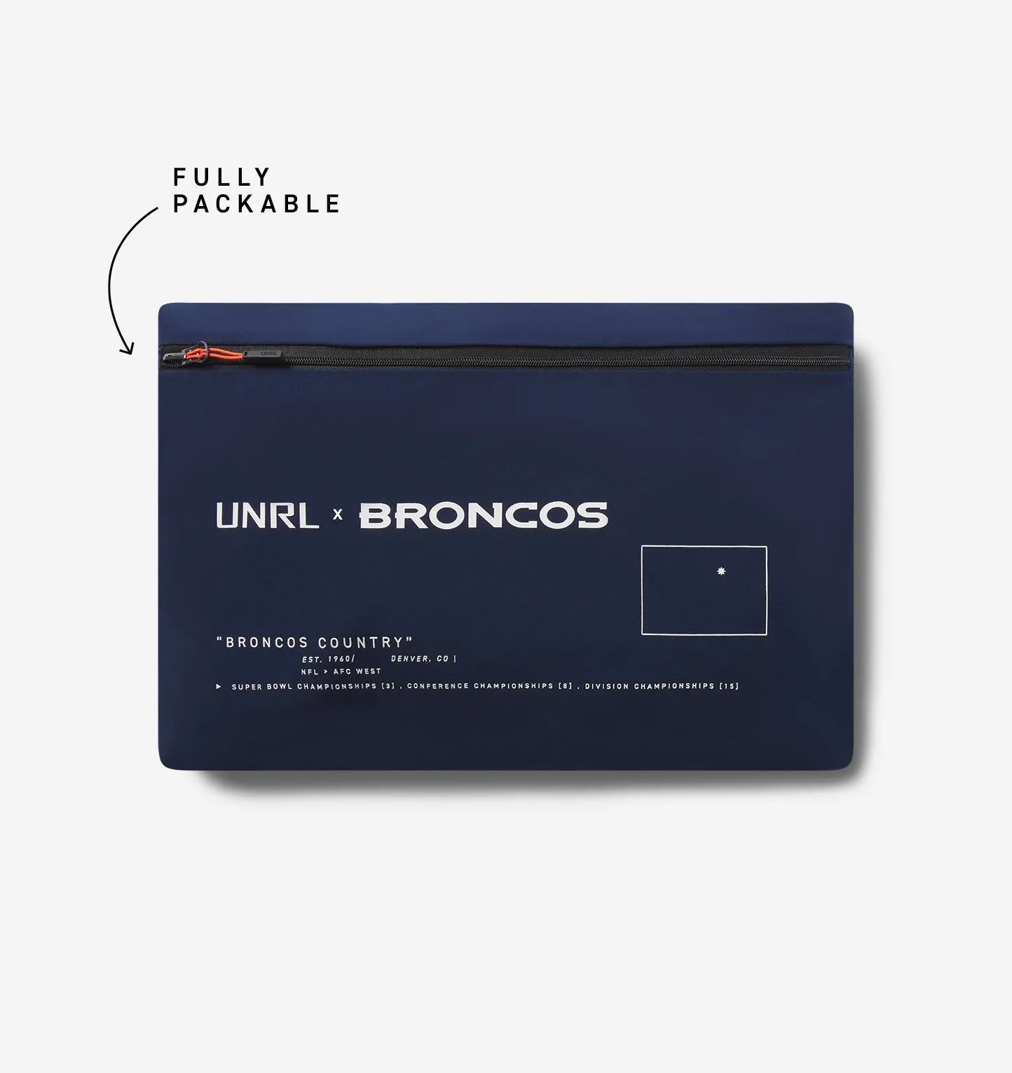 UNRL x Broncos DWR Track Jacket