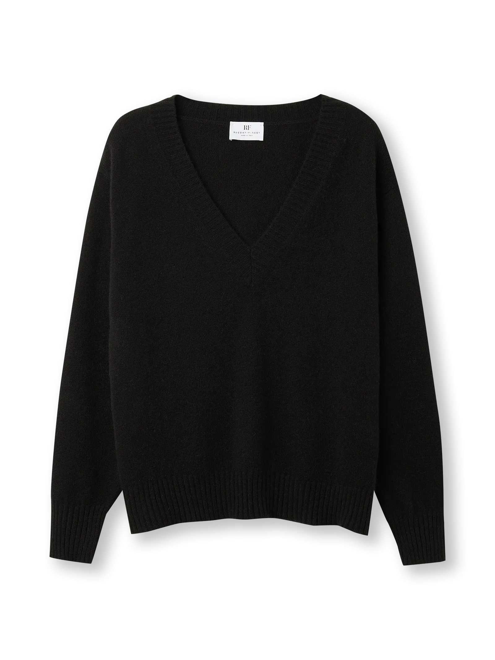 V-neck Sweater | black