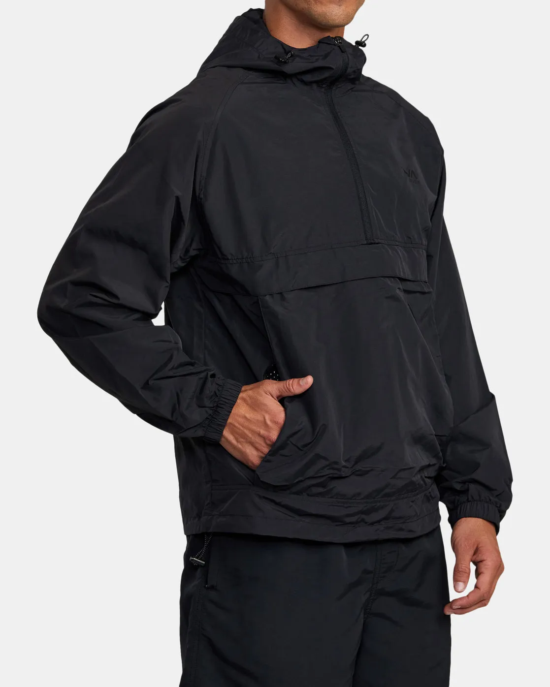 VA Sport Outsider Packable Anorak Jacket - Black