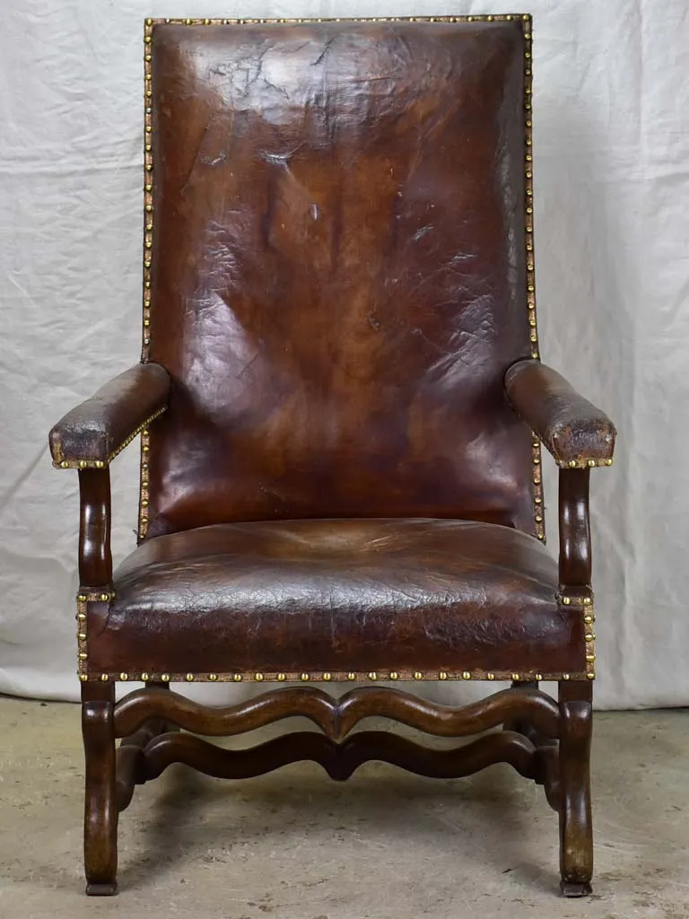 Very large Louis XIII armchair