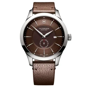 Victorinox Men's Watch Alliance Brown Leather 241766