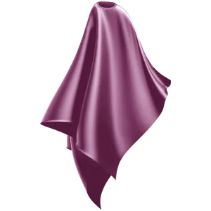 Wahl Polyester Cutting Cape Mauve WP3012