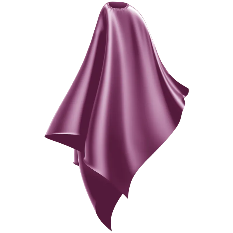 Wahl Polyester Cutting Cape Mauve WP3012