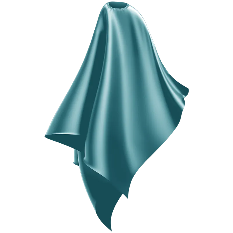 Wahl Polyester Cutting Cape Pacific Blue WP3012