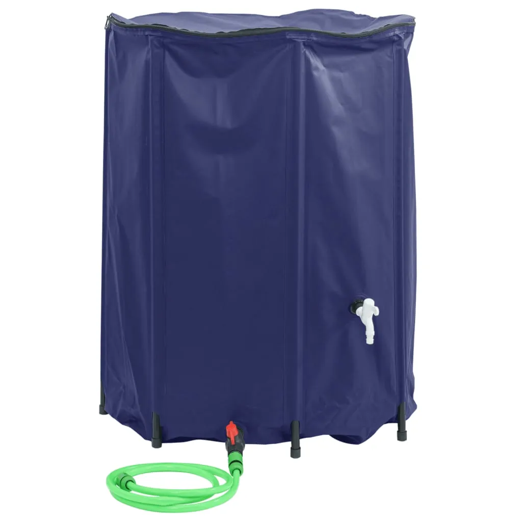 Water Tank with Tap Foldable 1350 L PVC