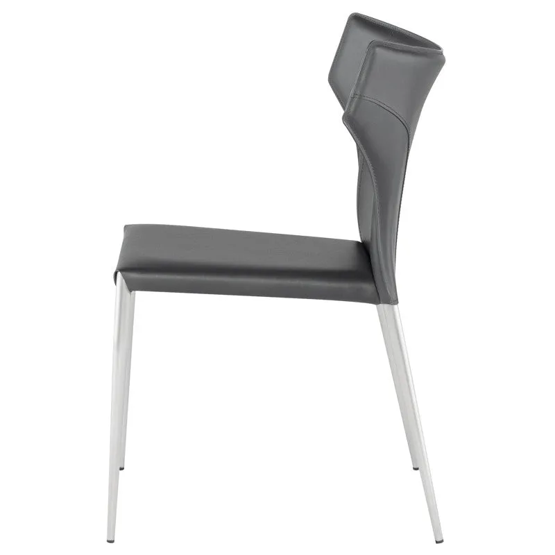 Wayne Dining Chair With Metal Legs